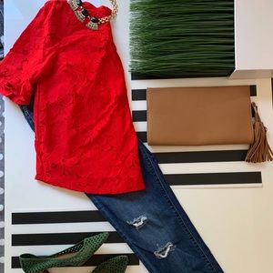 (New) Zara Suede Lasercut Pump